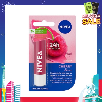 NIVEA Lips Fruity Shine Cherry 4.8g