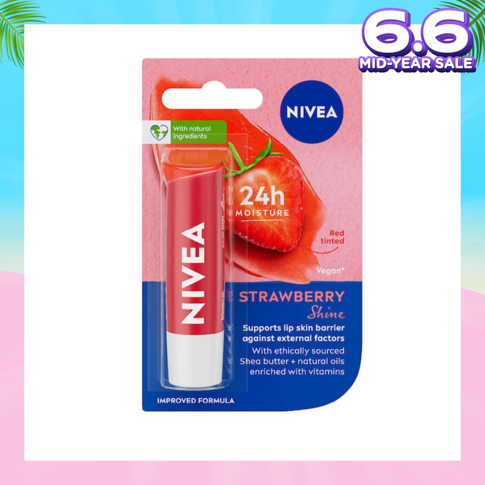 Lips Fruity Shine Strawberry 4.8g