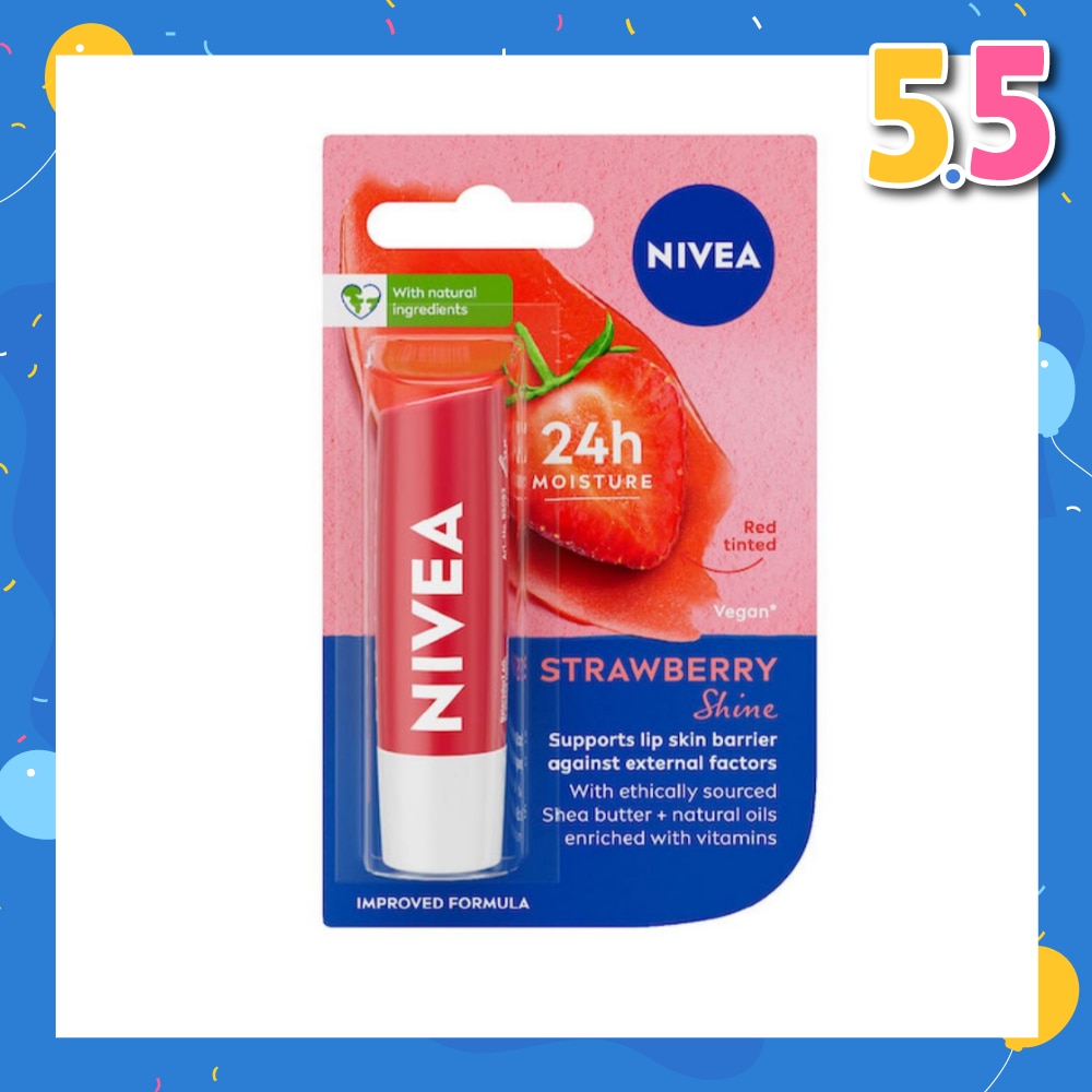 Lips Fruity Shine Strawberry 4.8g