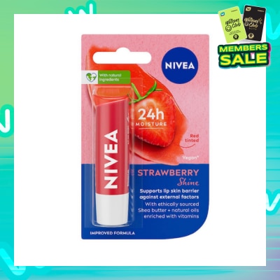 NIVEA Lips Fruity Shine Strawberry 4.8g