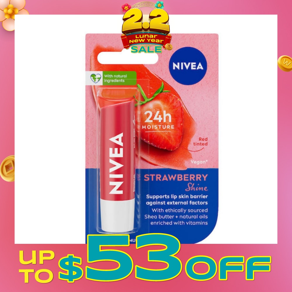 Lips Fruity Shine Strawberry 4.8g