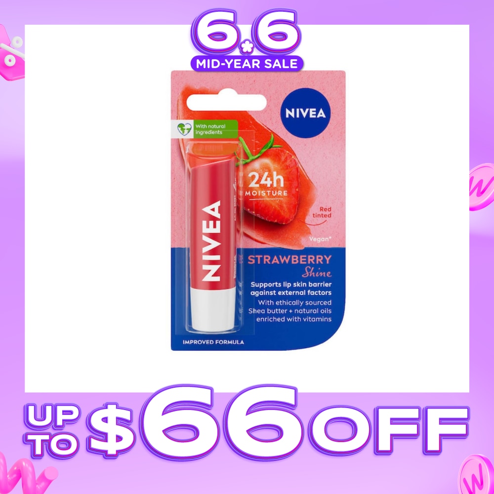 Lips Fruity Shine Strawberry 4.8g