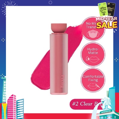 ETUDE Fixing Tint Bar, No Smudge And Low Smearing (02 Clear Berry) 3.2g