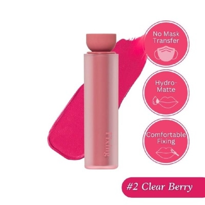 ETUDE Fixing Tint Bar, No Smudge And Low Smearing (02 Clear Berry) 3.2g