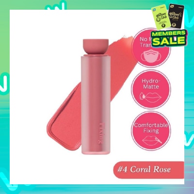 ETUDE Fixing Tint Bar, No Smudge And Low Smearing (04 Coral Rose) 3.2g