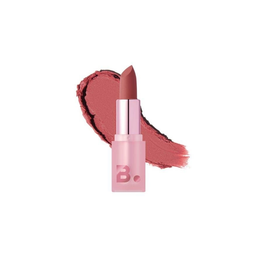 B. By Banila Velvet Blurred Veil Lip Matte Velvet Finish Lipstick (New Blooming Petal Edition 22ss) Rd04 Rosy Petal 3.7g