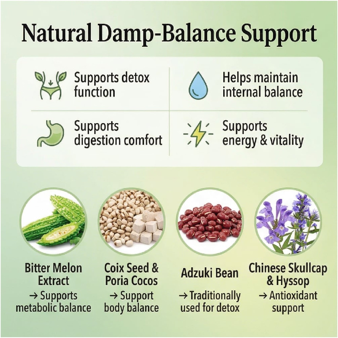 Bitter Melon Detox Damp Balance Formula Capsule 60s image