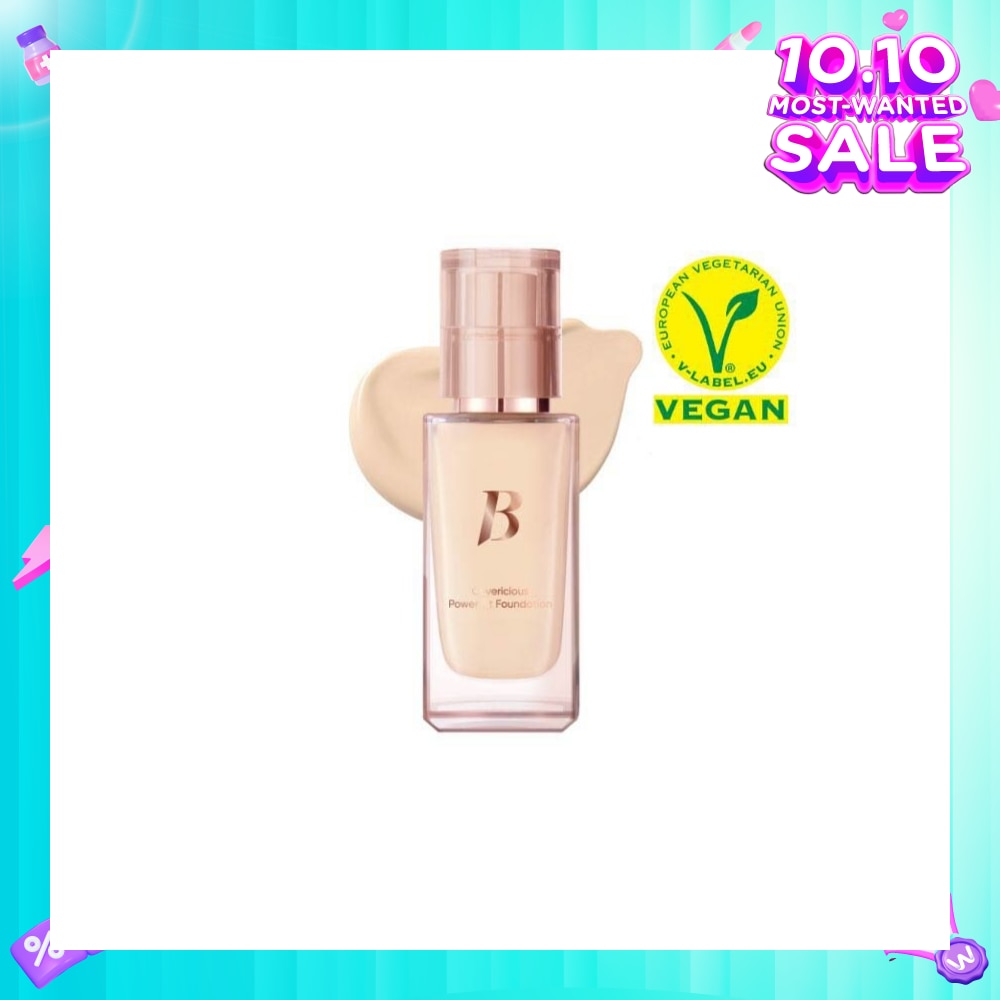 Covericious Power Fit Foundation Spf45 Pa++ (21 Ivory), Darkening Capture Powder And Oil Capture Formula For Optimal Natural Oil And Water Balance 30ml (Expiry: Apr`2026)