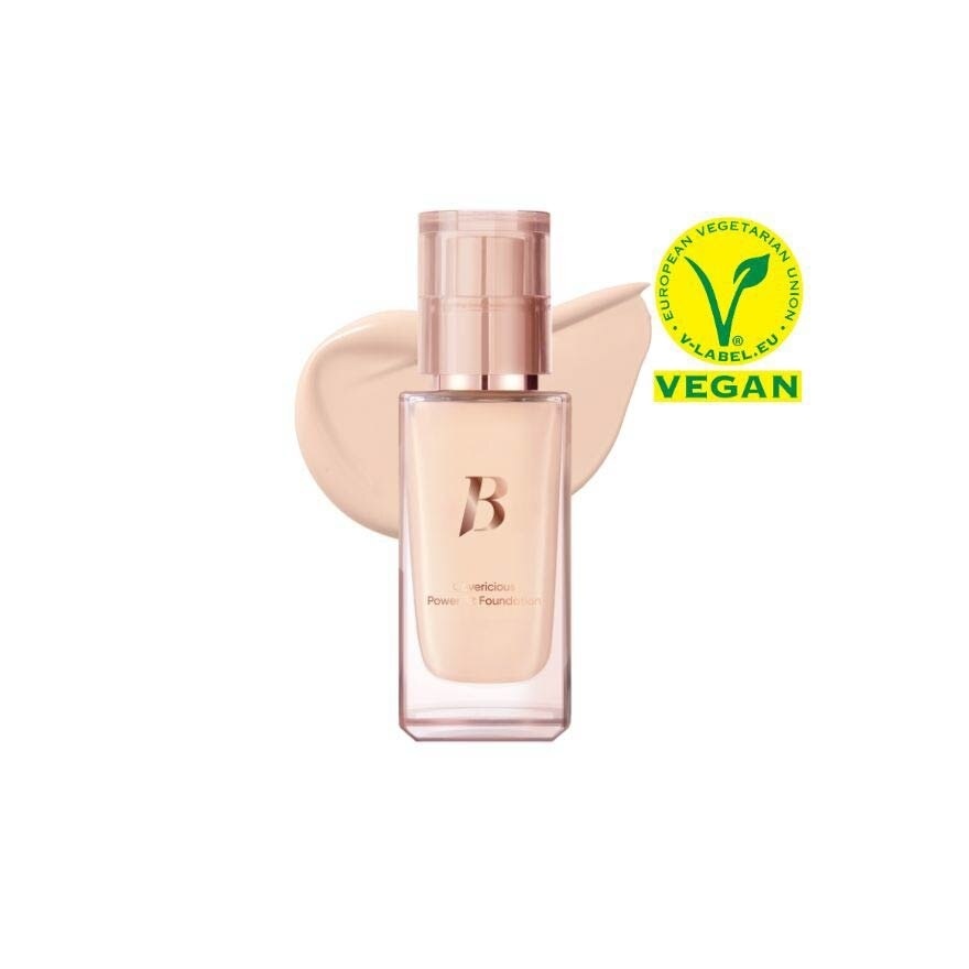 Covericious Power Fit Foundation Spf45 Pa++ 21 (Rose), Darkening Capture Powder And Oil Capture Formula For Optimal Natural Oil And Water Balance 30ml