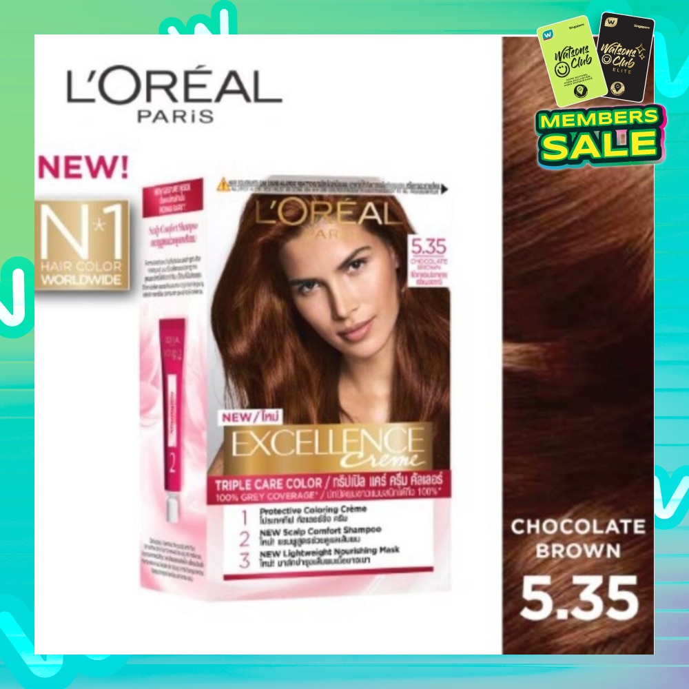 L'OREAL PARIS EXCELLENCE Crème Chocolate Brown #5.35