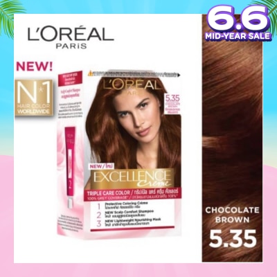 L'OREAL PARIS EXCELLENCE Crème Chocolate Brown #5.35
