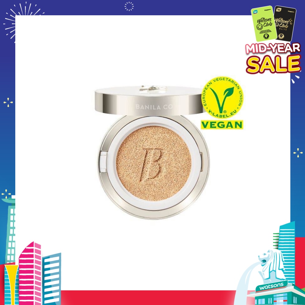 Covericious Ultimate White Cushion Spf38 Pa++ Compact Foundation (23 Medium), Lightweight Finish And Offers Flawless Coverage With A Clear Matte Look 14g
