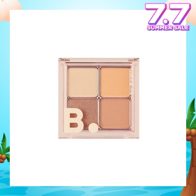 BANILA CO B. By Banila Mood On Eye Palette (03 Mellow Beige Eyeshadow,Eye Shadow Palette,Quad) 7g