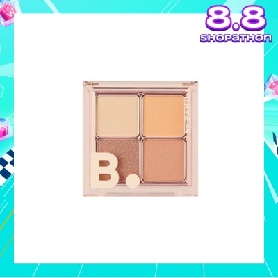 BANILA CO B. By Banila Mood On Eye Palette (03 Mellow Beige Eyeshadow,Eye Shadow Palette,Quad) 7g