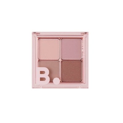 BANILA CO B. By Banila Mood On Eye Palette (04 Mellow Mauve Eyeshadow,Eye Shadow Palette,Quad) 7g