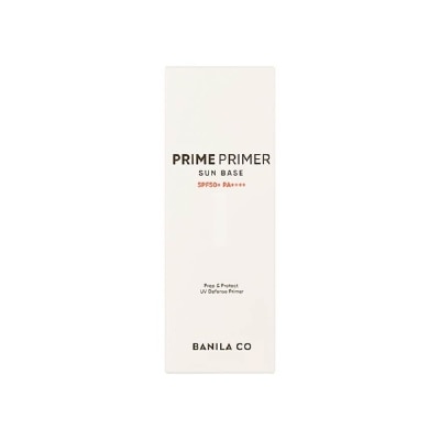 BANILA CO Prime Primer Sun Base Spf50+ Pa++++ (Primer With Sunscreen), Daily Sun Protection Base With Strong Uv Protection That Will Perfect Your Makeup Immediately After Use 50ml