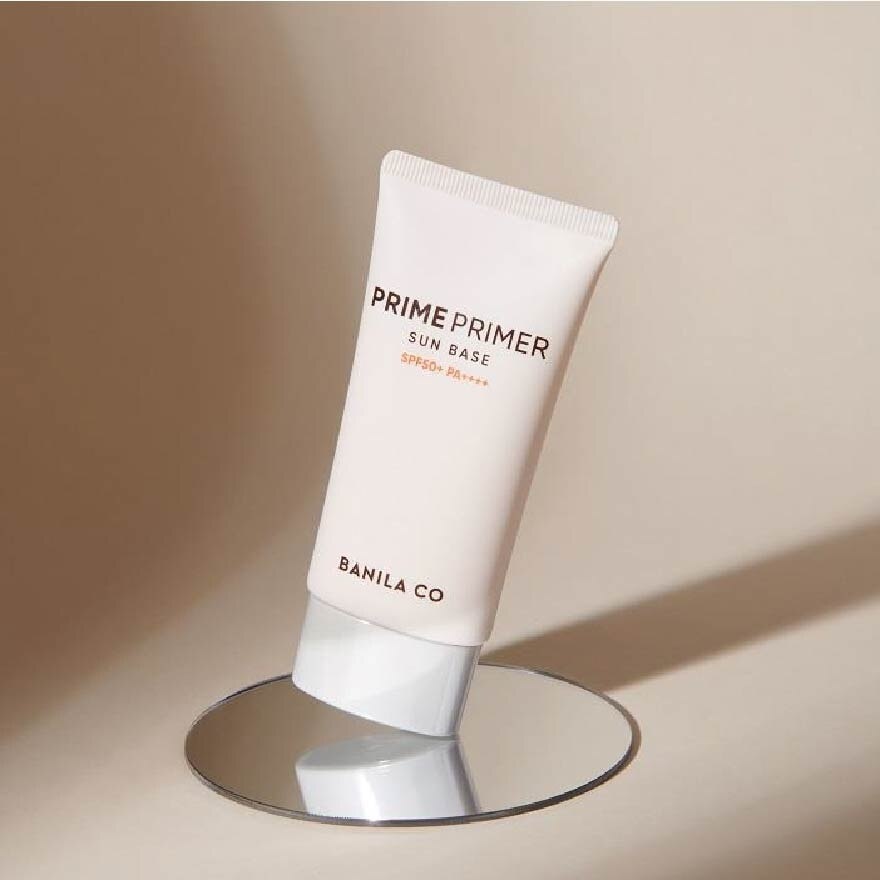 Prime Primer Sun Base Spf50+ Pa++++ (Primer With Sunscreen), Daily Sun Protection Base With Strong Uv Protection That Will Perfect Your Makeup Immediately After Use 50ml