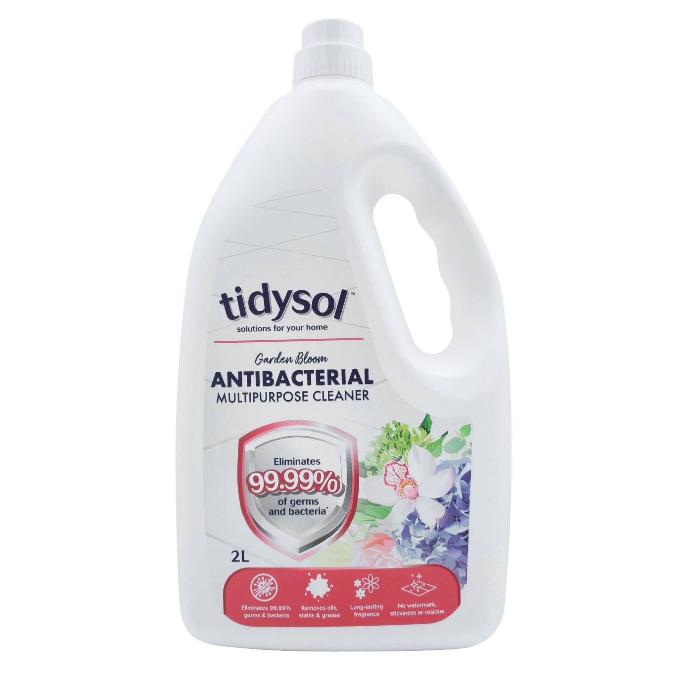 Garden Bloom Antibacterial Multipurpose Cleaner (Eliminates 99.99% Of Germs And Bacteria, Pet-friendly, Non-toxic) Carton 2L X 10s (Expiry: Nov`2026)
