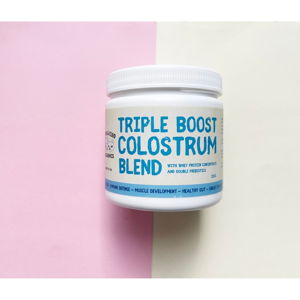 Triple Boost Colostrum Blend for Dog & Cat 100g