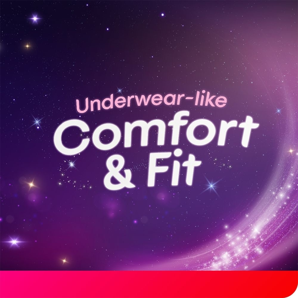Max Protect Overnight Panties Size L-XL 6s (5s + Free 1s)