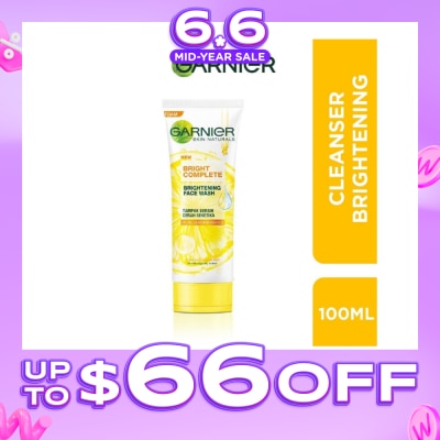 GARNIER - Bright Complete Brightening Foam (Brightening) 100ml