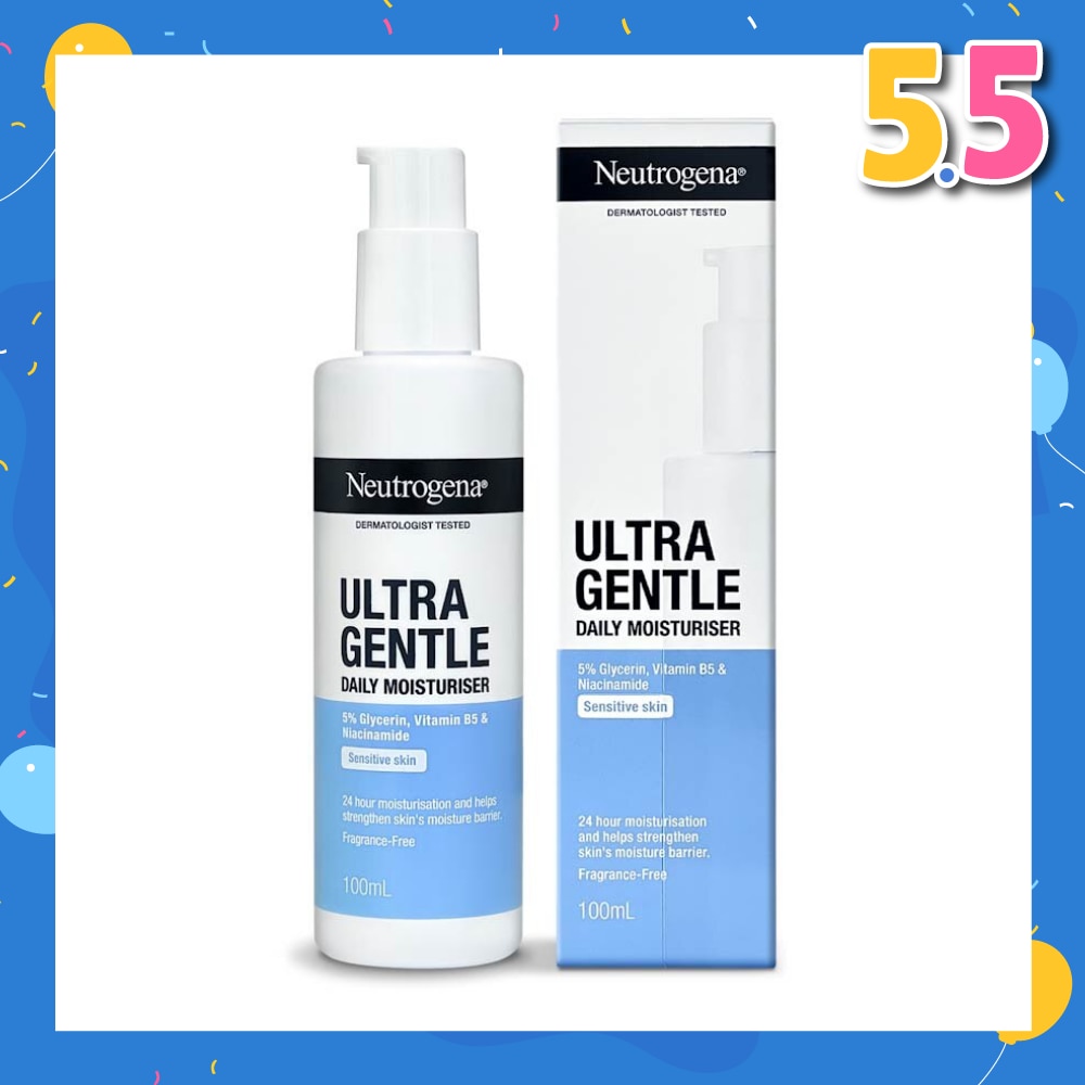 Ultra Gentle Daily Moisturiser (24 Hour Moisturization And Helps Strengthen Skin Moisture Barrier) 100ml