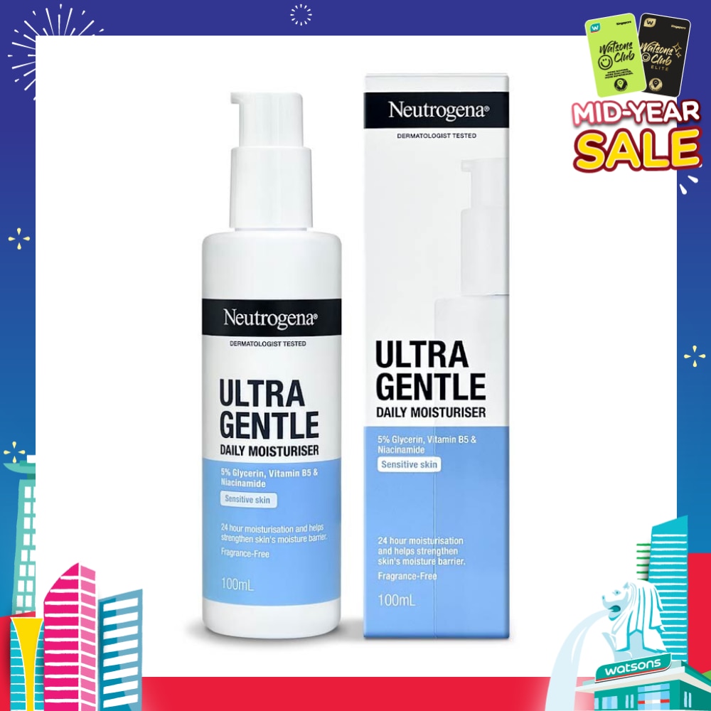 Ultra Gentle Daily Moisturiser (24 Hour Moisturization And Helps Strengthen Skin Moisture Barrier) 100ml