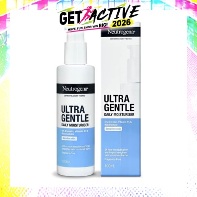 NEUTROGENA - Ultra Gentle Daily Moisturiser (24 Hour Moisturization And Helps Strengthen Skin Moisture Barrier) 100ml image