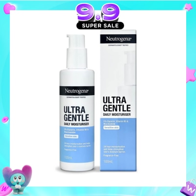 NEUTROGENA - Ultra Gentle Daily Moisturiser (24 Hour Moisturization And Helps Strengthen Skin Moisture Barrier) 100ml image