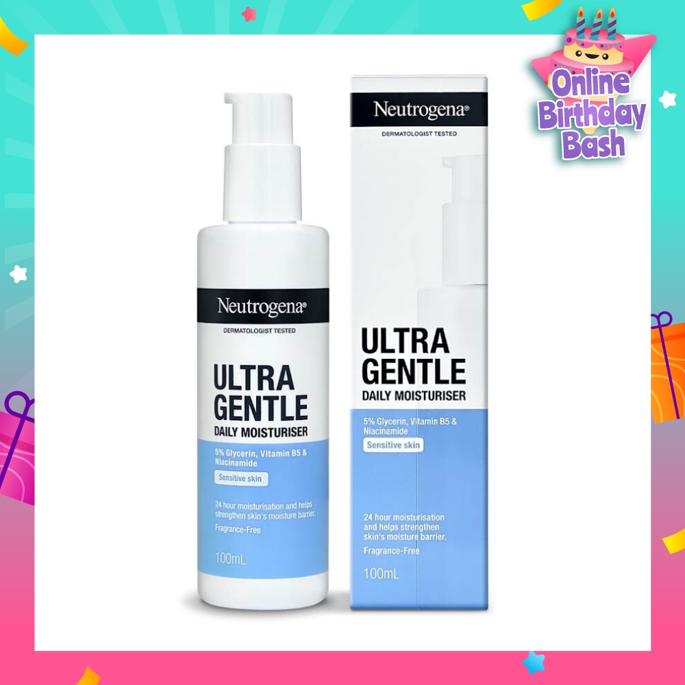 Ultra Gentle Daily Moisturiser (24 Hour Moisturization And Helps Strengthen Skin Moisture Barrier) 100ml