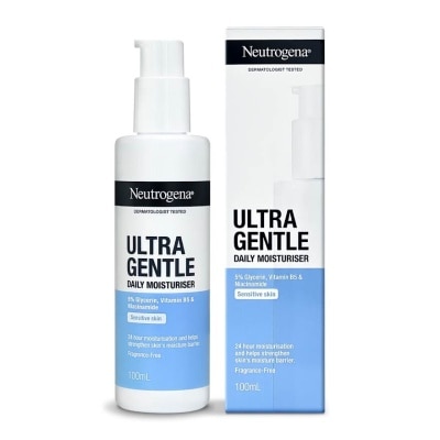 NEUTROGENA Ultra Gentle Daily Moisturiser (24 Hour Moisturization And Helps Strengthen Skin Moisture Barrier) 100ml