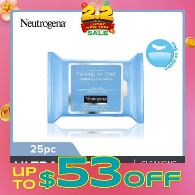 NEUTROGENA Make-up Remover Cleansing Towelettes 25s