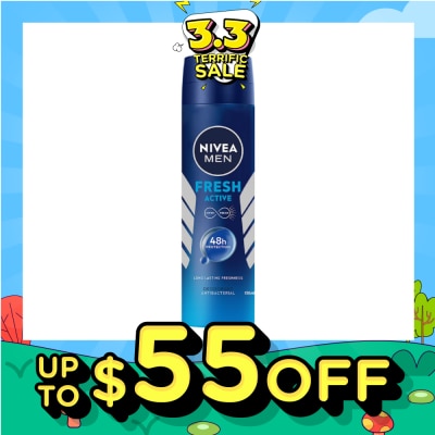NIVEA Nivea Men Fresh Active Deodorant Spray 150ml