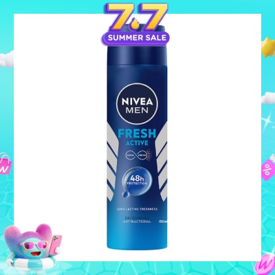NIVEA - Nivea Men Fresh Active Deodorant Spray 150ml