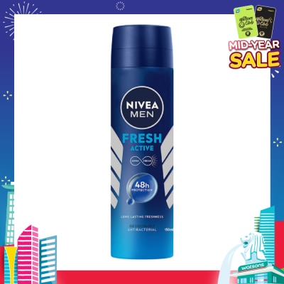 NIVEA Nivea Men Fresh Active Deodorant Spray 150ml