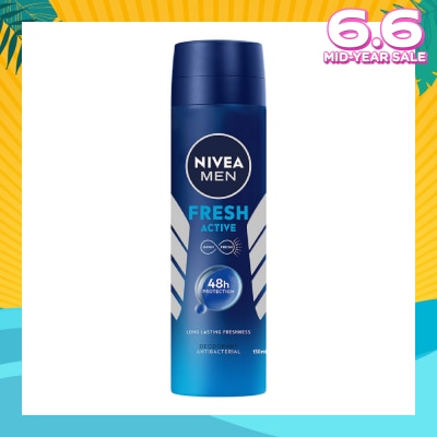 NIVEA Nivea Men Fresh Active Deodorant Spray 150ml