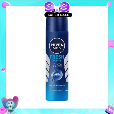 NIVEA - Nivea Men Fresh Active Deodorant Spray 150ml image
