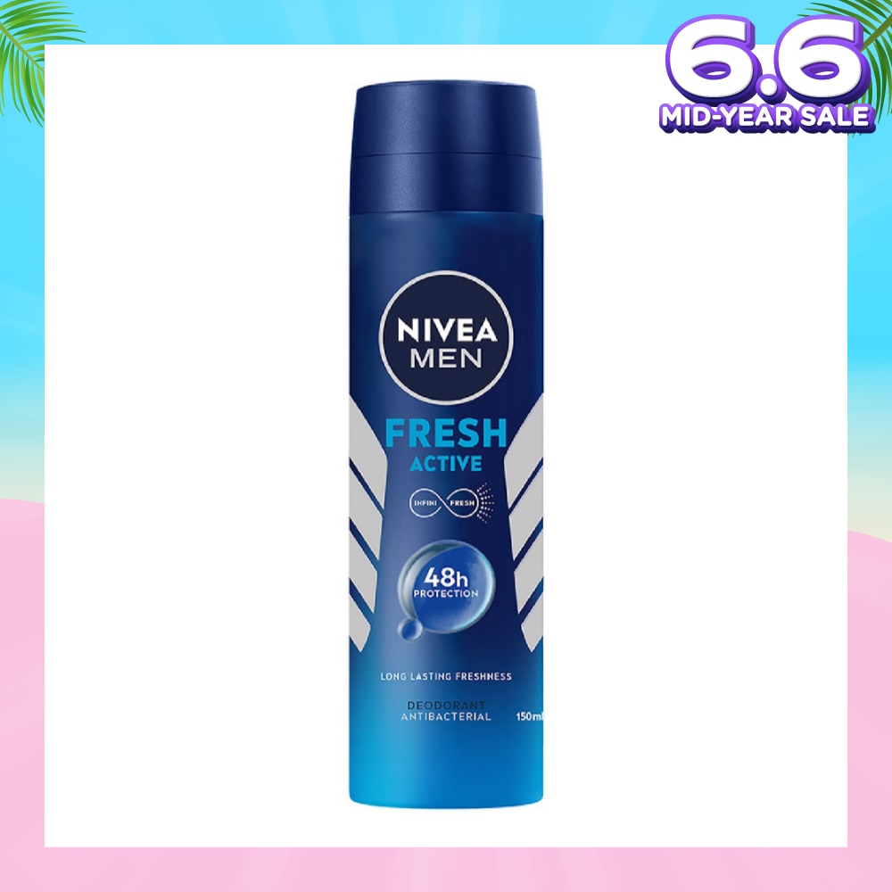 Nivea Men Fresh Active Deodorant Spray 150ml