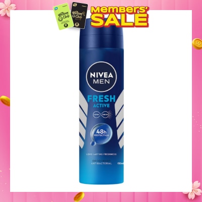 NIVEA Nivea Men Fresh Active Deodorant Spray 150ml