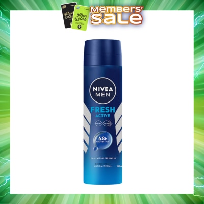 NIVEA - Nivea Men Fresh Active Deodorant Spray 150ml