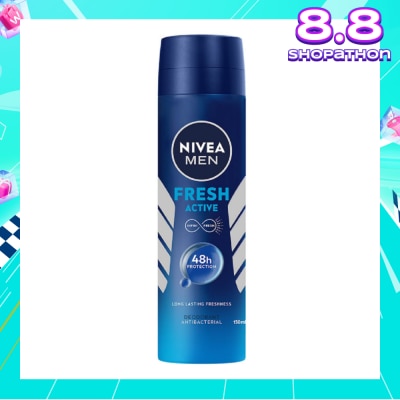 NIVEA Nivea Men Fresh Active Deodorant Spray 150ml