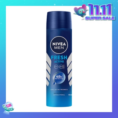NIVEA Nivea Men Fresh Active Deodorant Spray 150ml