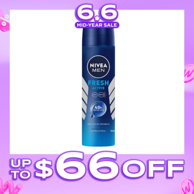 NIVEA - Nivea Men Fresh Active Deodorant Spray 150ml