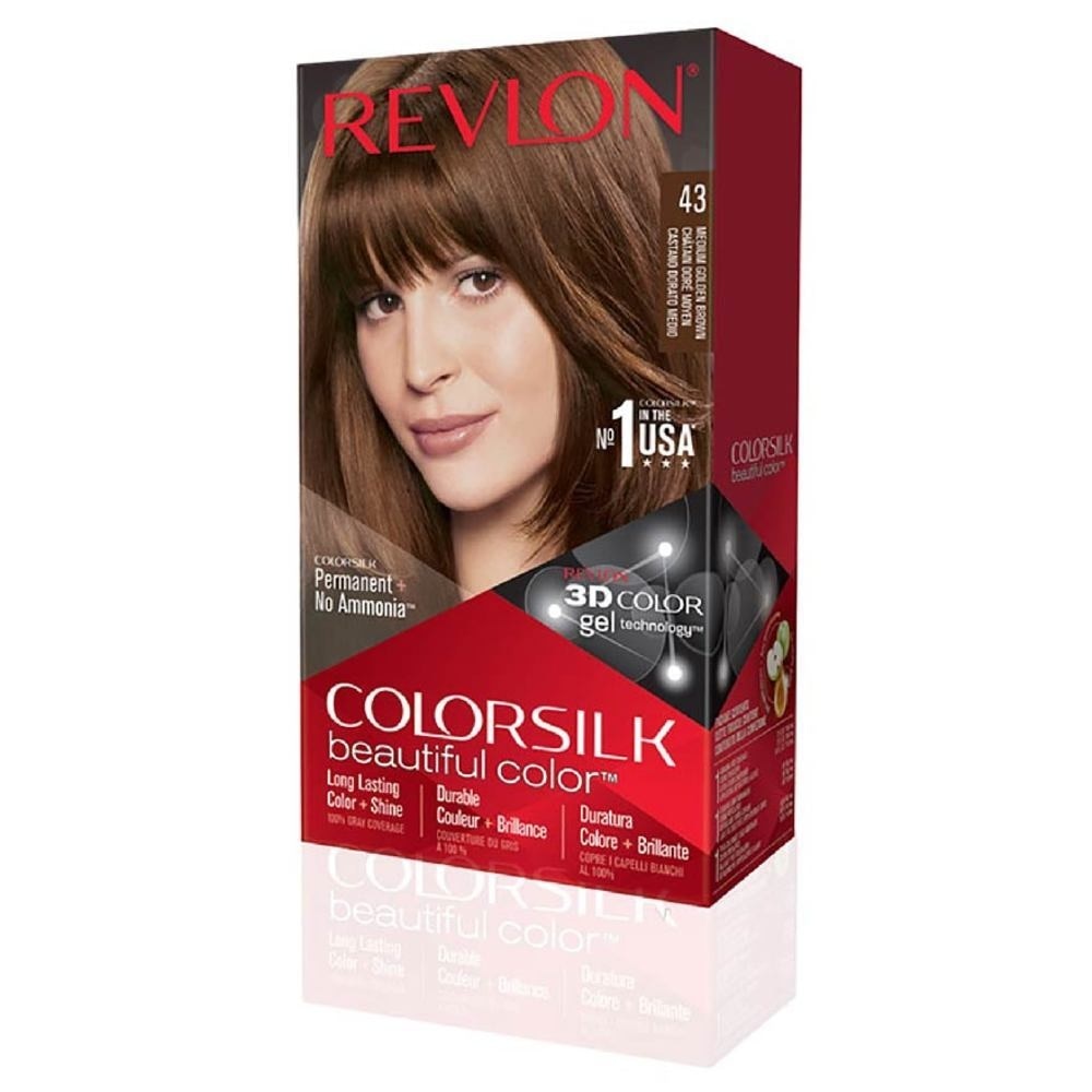 REVLON Colorsilk Haircolor 43 Medium Golden Brown