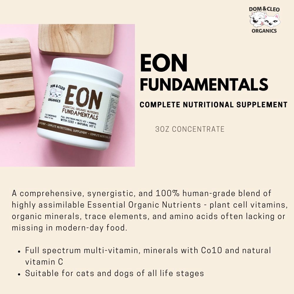 Essential Organic Nutrients (EON) Fundamentals for Dog & Cat 85g (Expiry: Mar`2027)