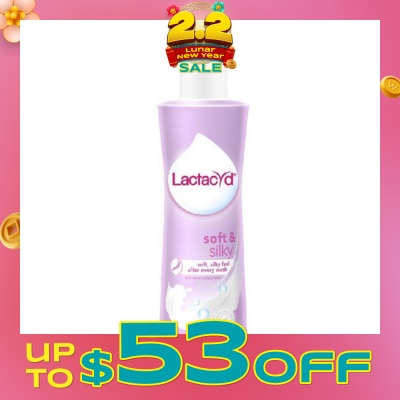LACTACYD Soft & Silky with Extra Moisturizer Feminine Wash 250ml