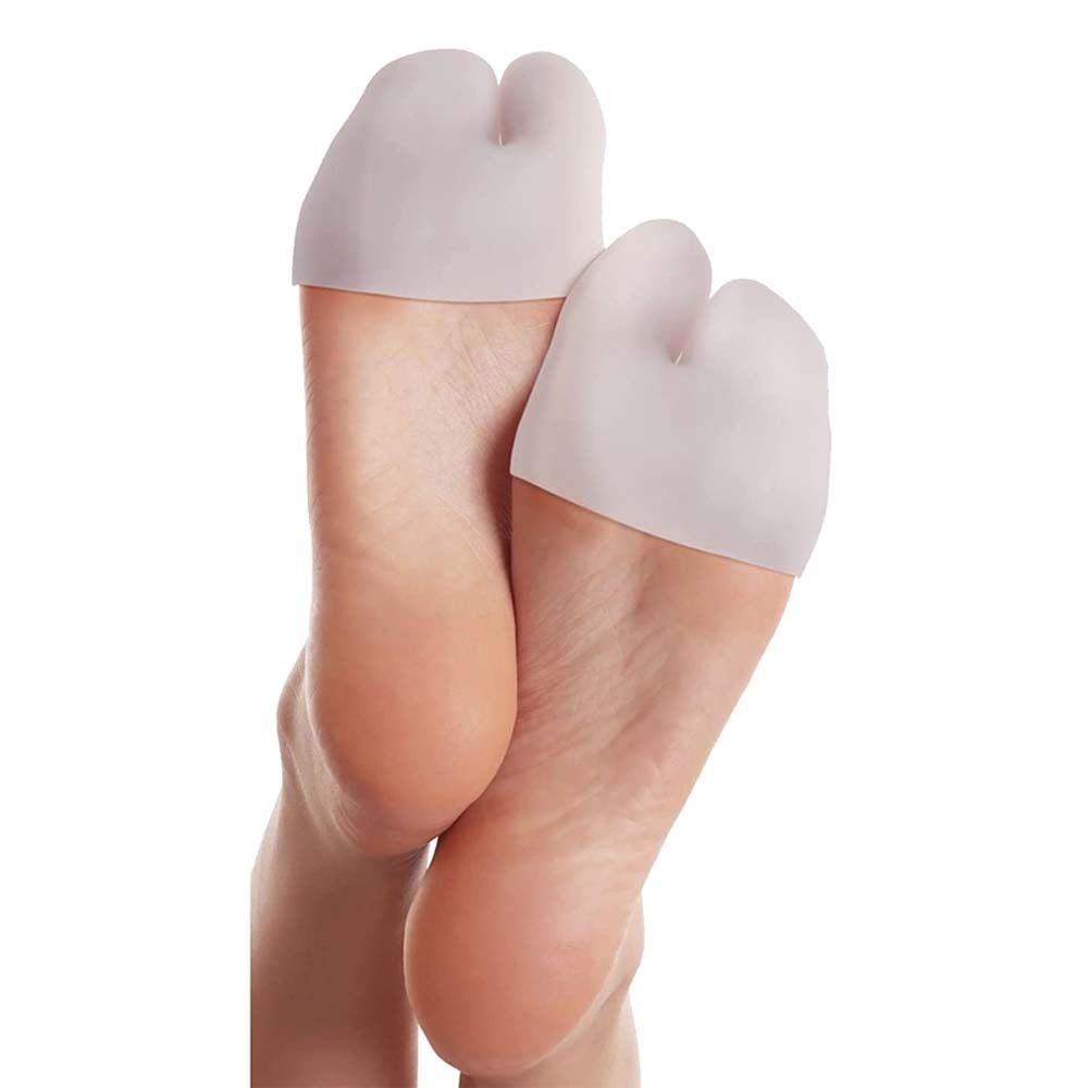Forefoot Protector Covered Gel Sleeve Set (To Prevents Blisters, Corns, Bunions, Cuts & Abrasions) 1s