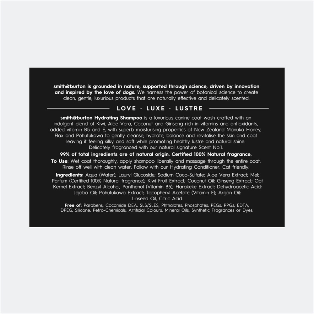 Canine Collection Hydrating Shampoo for Dog 250ml