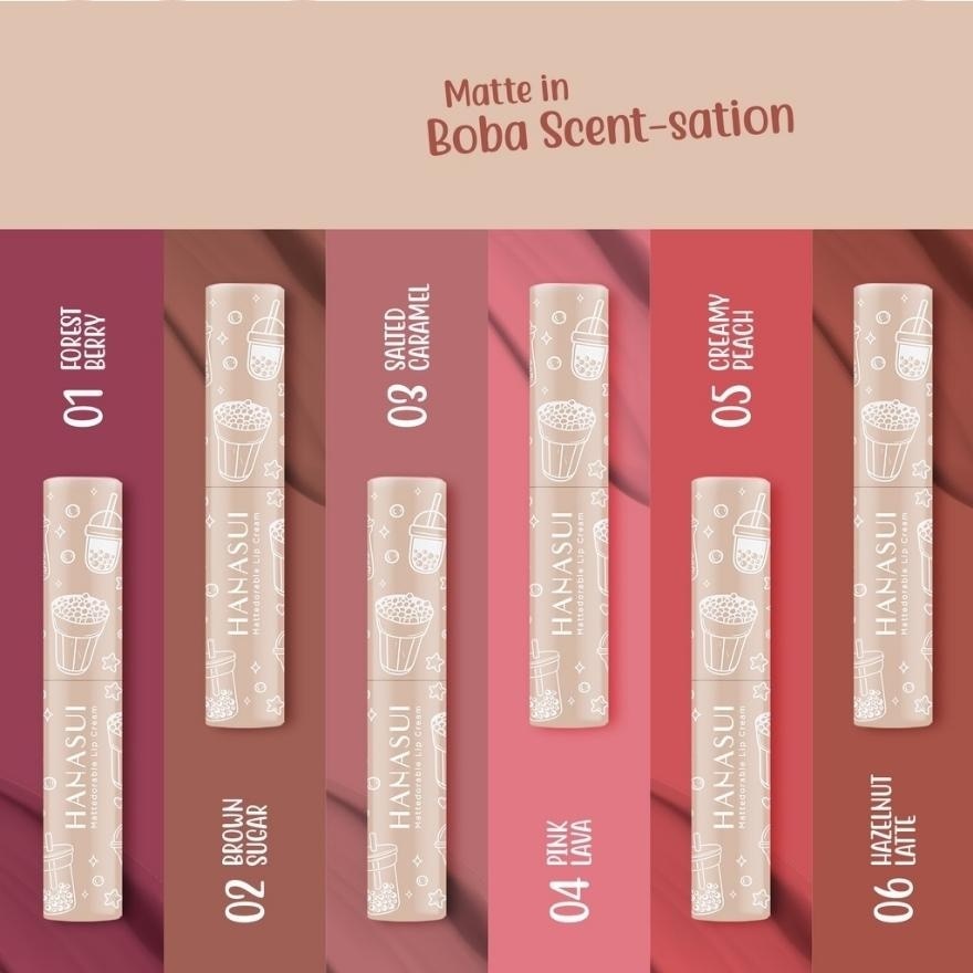 Mattedorable Lip Cream (03 Salted Caramel), Long Lasting, Lightweight, Non Drying 4g