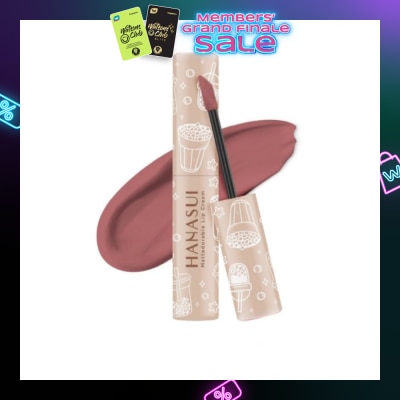 HANASUI Mattedorable Lip Cream (03 Salted Caramel), Long Lasting, Lightweight, Non Drying 4g